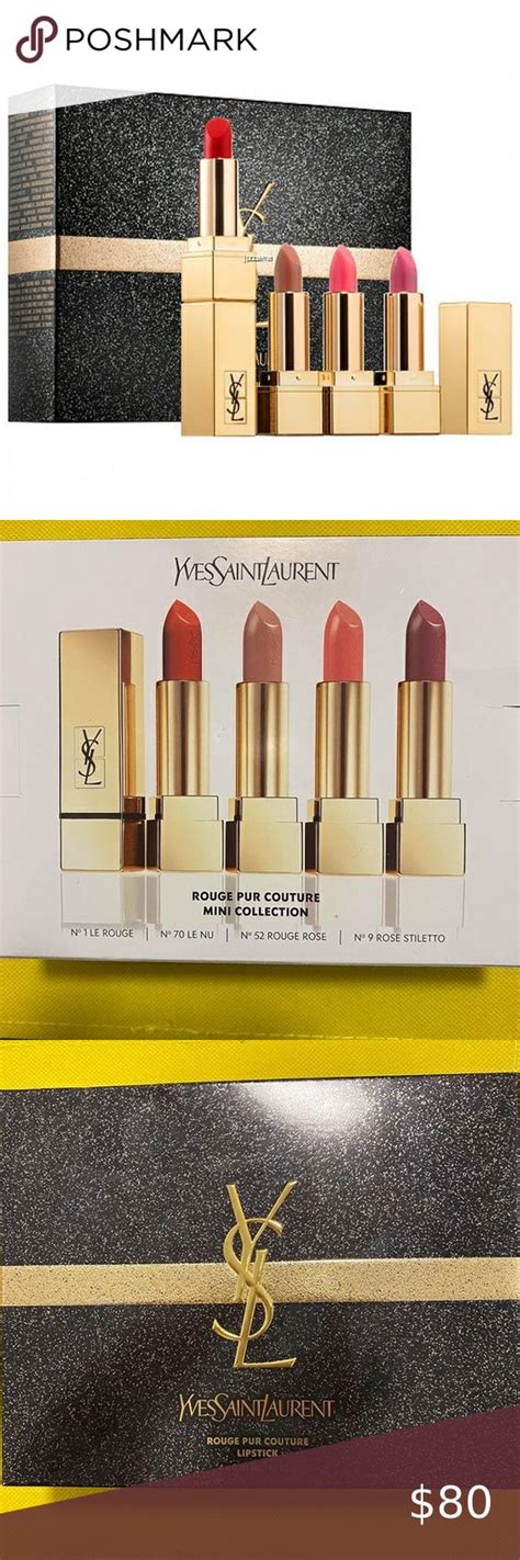 makeup set ysl|yves saint laurent lipstick set.